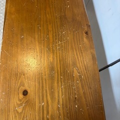 木製　ベンチの画像