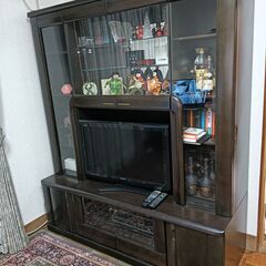 ★、大きなテレビボード兼収納ラック！重厚感有ります！