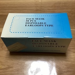 【未使用マスク50枚入り2箱】