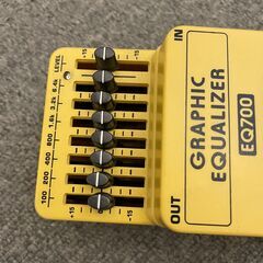 BEHRINGER EQ700 グラフィックイコライザー - Studio NU-VU (スタジオヌーブ/西宮市/夙川)の画像