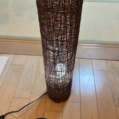 【値下げ】和テイストのフロアライト の画像