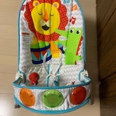 フィッシャープライス あんよでキックミュージック バウンサーの画像