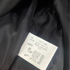 Amorte ブラック キルティングジャケット LLサイズの画像