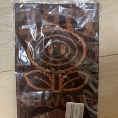 スーパーマリオ ファイヤーフラワー ハンカチ タオルの画像