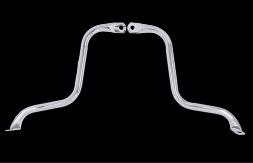 ■新品⇒三菱ふそう 07/2000スーパーグレート ステンレスメッキ アシスタントインナーグリップ　車内 手すり ドアハンドルカバー FUSO-46