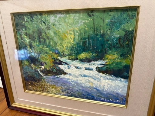 56.「タイトル不明」髙橋一善 油絵