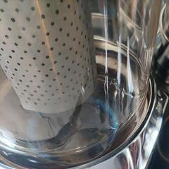 美品　サンポット煙突半密閉式石油暖房機カベック2014年製③の画像