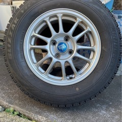 【値下げ】スタッドレスタイヤ　185/70R14 ホイール付