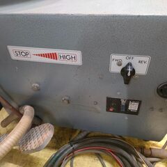 【久留米】【引取限定】SHIMPO PRA-2X S形 磨きろくろ 200V 三菱モータードライポンプ付 SF-JR  簡単な動作確認のみ【久留米上津BP店】【中古】の画像