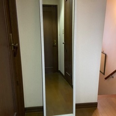 姿見 150cm/木製/ホワイト