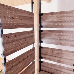 【取引中】ニトリ 突っ張り壁面収納 2枚