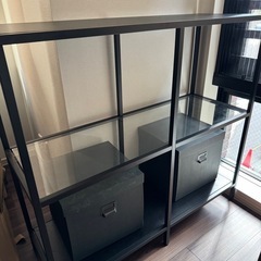 IKEA VITTSJÖ ヴィットショー シェルフユニット
