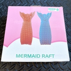 浮き輪うきわ人魚マーメイド マット プールビーチ ピンクの画像
