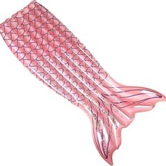浮き輪うきわ人魚マーメイド マット プールビーチ ピンクの画像