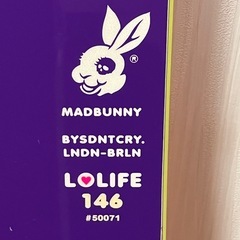 オガサカ製　MADBUNNY LOLIFE 146cm スノーボードの画像