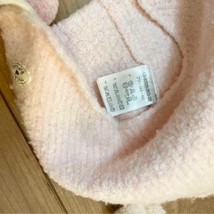 ☆ミキハウス☆ベビーニット帽　ポンポンの画像