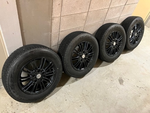 【お取引相手決定】22年製ブリヂストンスタッドレスVRX2 アルミホイール付 195/65R15 15×6J+53 P.C.D114.3 5H