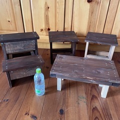 木材　イス　ガーデニング　キャンプ　DIY　ハンドメイド　チェア...