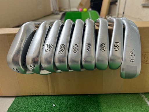 20%オフping アイアンセットW〜4