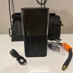 電動空気入れ エアーポンプ 充電式 車 バイク 自転車 コンパク...