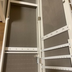 (商談中)スタンドミラー　SOFIA HS(ホワイト)  アクセサリー収納　の画像