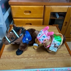 馬　競馬🐎　　ゲーセン🏗️　ぬいぐるみ