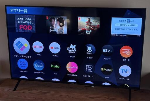 美品】パナソニック テレビ 55インチ 2022モデル TH-55LX800 最終