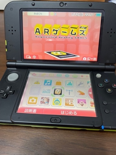 お引渡し決定New3DS◇MH等ゲーム3つDL済み◇他ソフト3つ