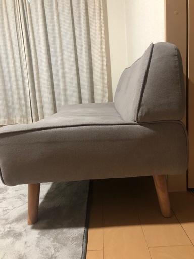 ベルメゾン ソファ グレー ベルメゾン ソファ 2人がけ グレー シンプル