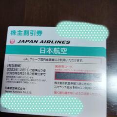 JAL株主優待飛行機割引券