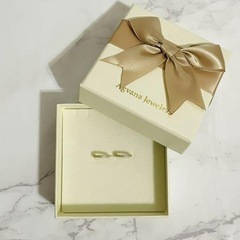 【新品】ピアス フープピアス レディース メンズ シルバー925 18K仕上 ゴールドの画像