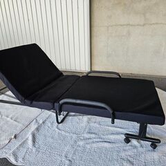 折りたたみ　ベッド　シングルベット　目立つ汚れはありません　サイ...