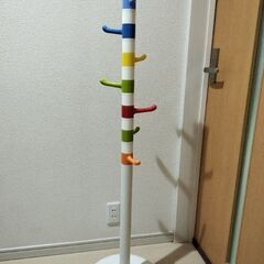 商談中IKEAカラフルポールハンガーKROKIG☆方角調整可☆お...