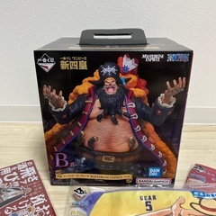 新品未開封 一番くじ 新四皇 ワンピース 黒ひげ マーシャル・D･ティーチ バギーの画像