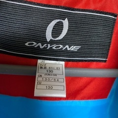 ONYONEスキーウエア130cmの画像
