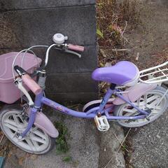 子供の自電車あげます