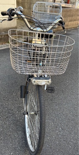 パナソニック新機種電動アシスト自転車vivi TX26インチシルバーボディー パナソニック新機種電動アシスト自転車vivi TX26インチシルバー