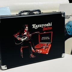 新品 限定品 斉藤和義 歌うたい15 SINGLES BEST1993～2007  アナログレコード　プレーヤー　セットの画像