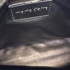marie claire 黒のショルダーバッグの画像