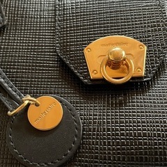 marie claire 黒のショルダーバッグの画像