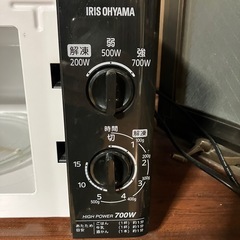 アイリスオーヤマ　電子レンジの画像