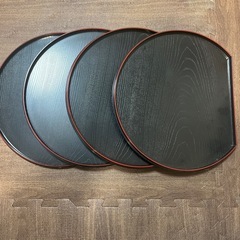 半月盆　４枚