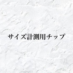 サイズ計測用チップ