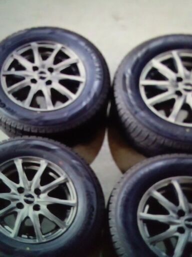 ヨコハマアイスガードig60 185/70r14中古ホイールセット フリードやノートに！