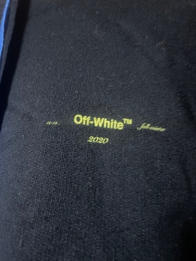 off-whiteパーカー　オフホワイト