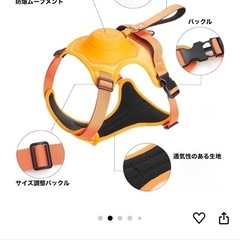ハーネス一体型リード新品3000円→2000円の画像
