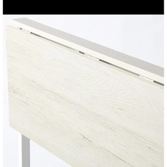 ニトリ 折りたたみデスクと椅子のセットの画像