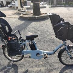 パナソニックギュットアニーズ 3人乗り電動自転車 子供乗せシート付き