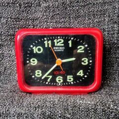 SEIKO セイコー 置時計 目覚まし時計 レトロ 昭和 アナロ...