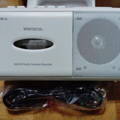 ＷＩＮＴＥＣＨモノラルラジカセ　SCT-M110　未使用です!の画像